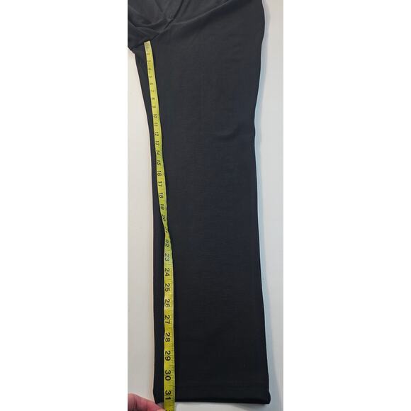 NWT J.jill black pull on pants comfort career casual sz 14 tapered ankle work - Picture 7 of 8